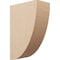 Ekena Millwork 9"W x 18"D x 27"H Classic Durham Rough Cedar Woodgrain TimberThane Corbel, Primed Tan CORUR09X18X27DURRCPR - alternate 1